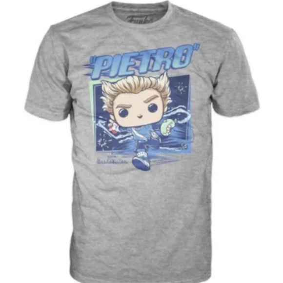 Marvel Wandavision Funko Pop Tee Pietro Maximoff Size Large T-Shirt NEW - Picture 1 of 4